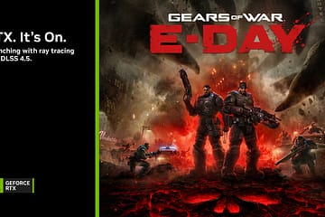 Gears of War: E-Day chega em 6 de outubro com DLSS 4.5 e Ray Tracing
